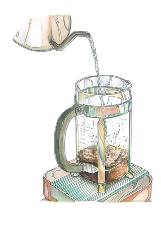 Filicori Zecchini - Brew Guide - Versare l'acqua calda