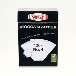 MOCCAMASTER #4 White Paper Coffee Filters | Accessorio Brewing