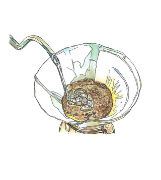 Filicori Zecchini - Brew Guide - Versare lentamente l'acqua calda sul caffè