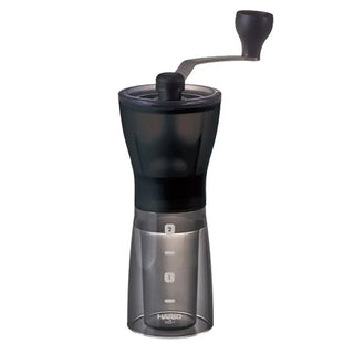 HARIO Ceramic Coffee Mill Mini-Slim | Macinacaffè Manuale, ideale per macinare chicchi di caffè freschi con precisione.