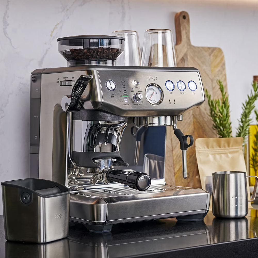 Breville the Barista Express® Impress Manual Coffee Machine (Sea